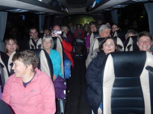 Guests gear up for Haunted Highways Tour